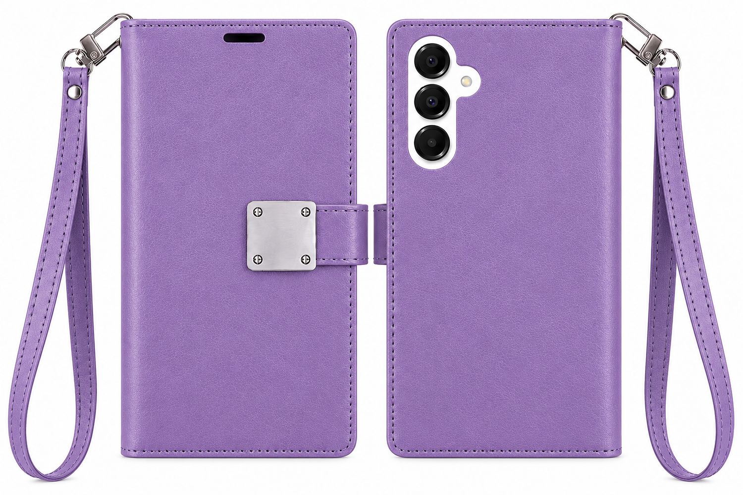 Rich Diary Wallet Case for Iphone 13 Mini/ 12 Mini- Purple