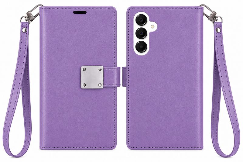 Rich Diary Wallet Case for Iphone 13 Mini/ 12 Mini- Purple