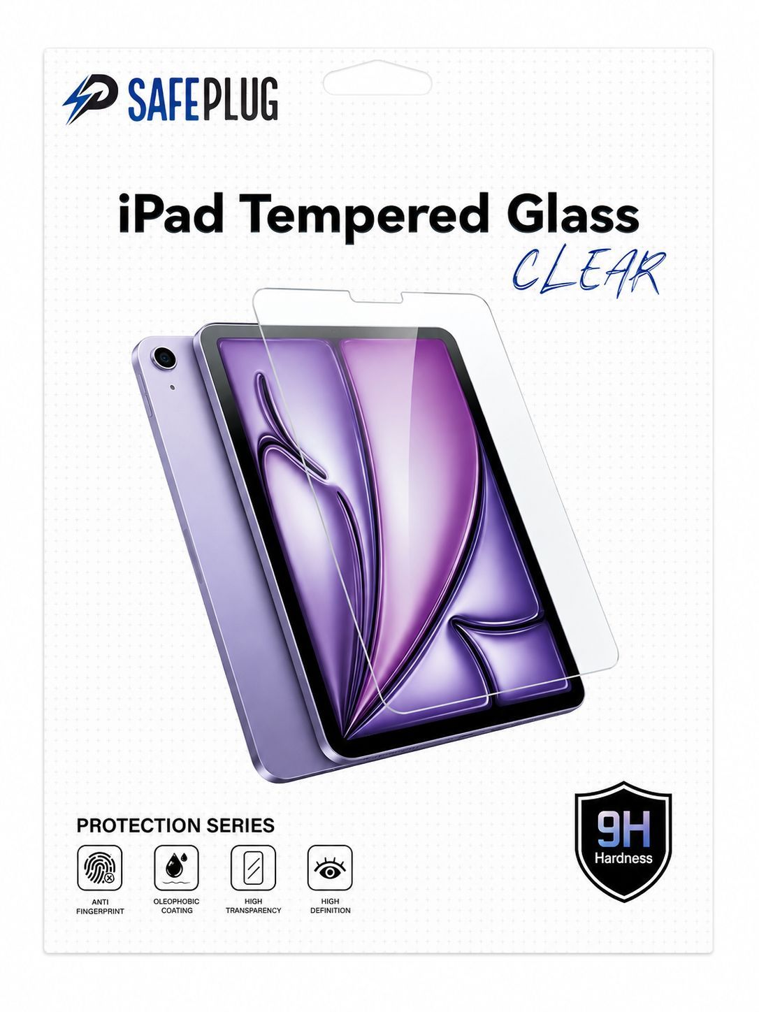 SAFEPLUG iPad Temper Glass Air4/5 10.9