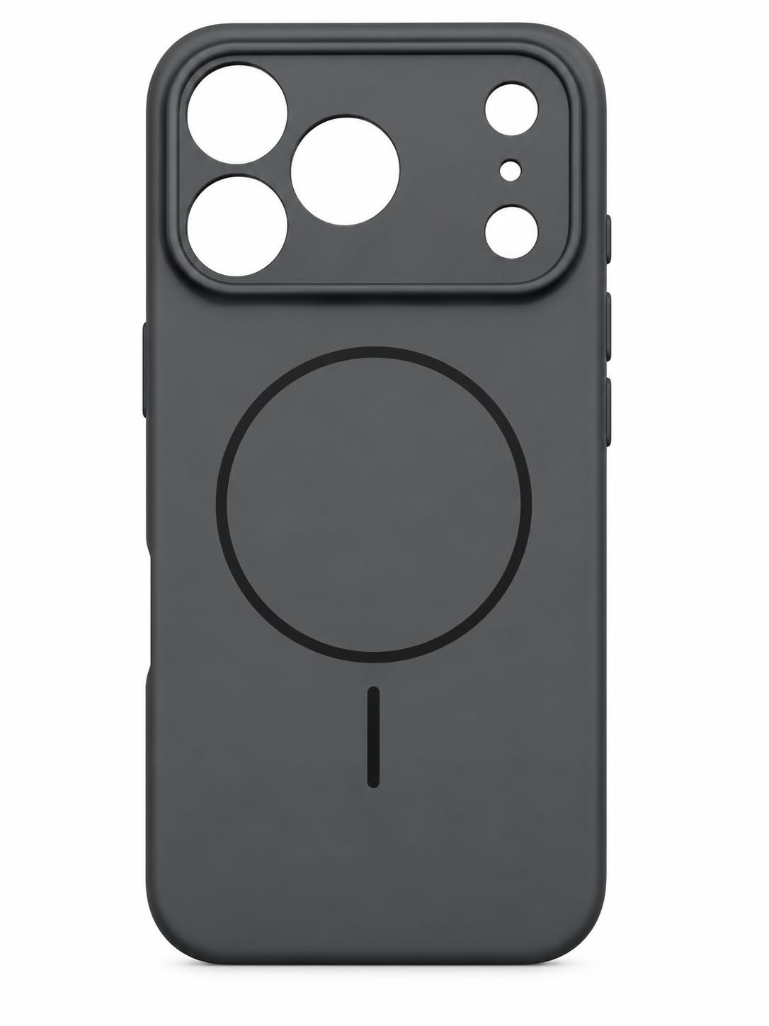 Soft Skin Magsafe case for Iphone 17 Pro Max - Grey