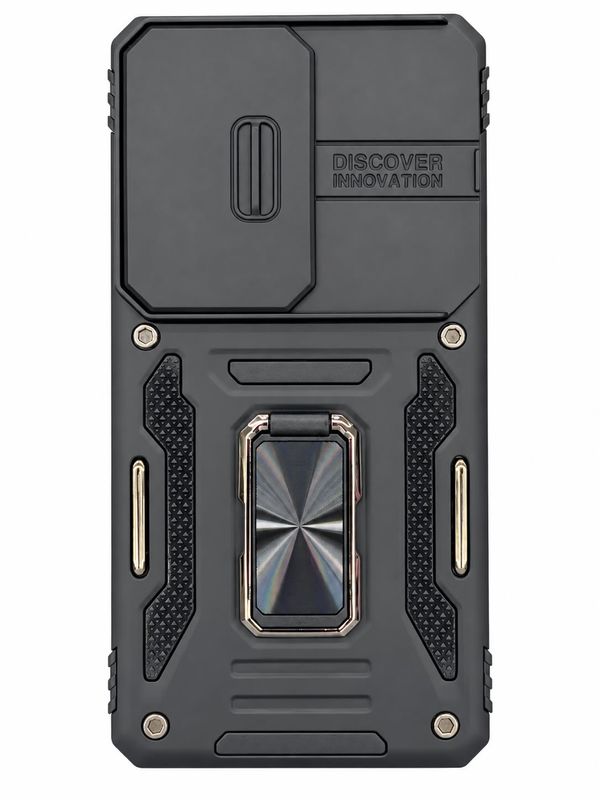 ARMOR HOLDER CASE WITH CAMERA PROTECTOR S26 Plus- BLACK