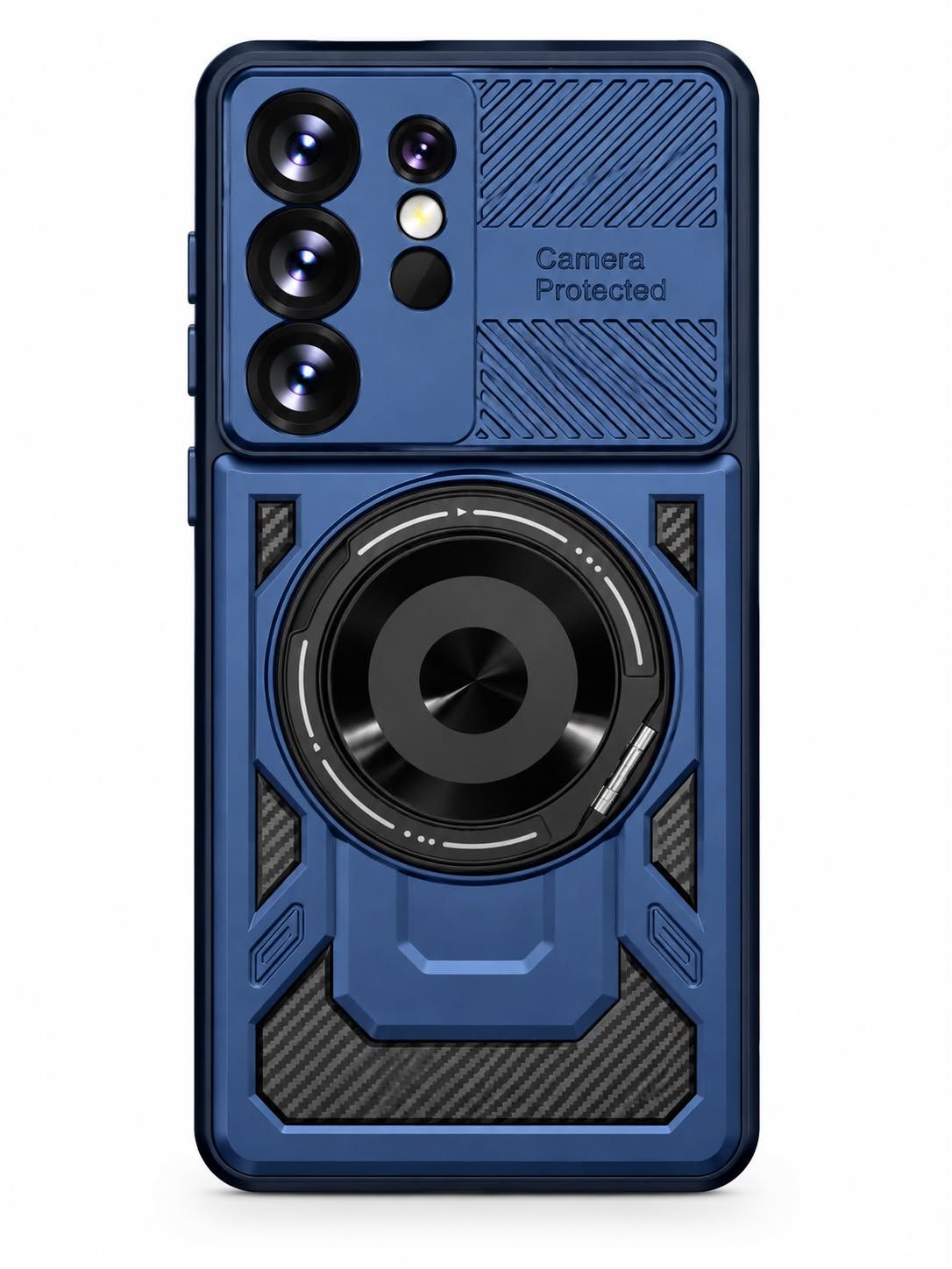 U Armor Ring Holder Case for S26 Ultra - Blue
