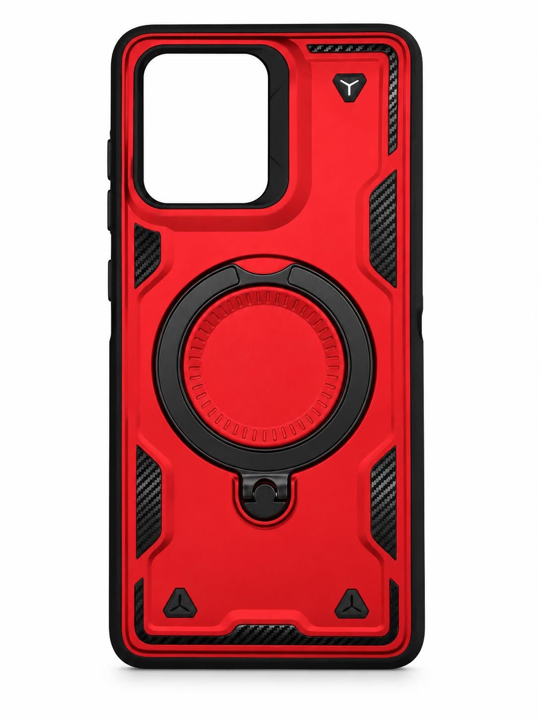 360 Rotation Holder case for Moto G 5G 2026 - Red