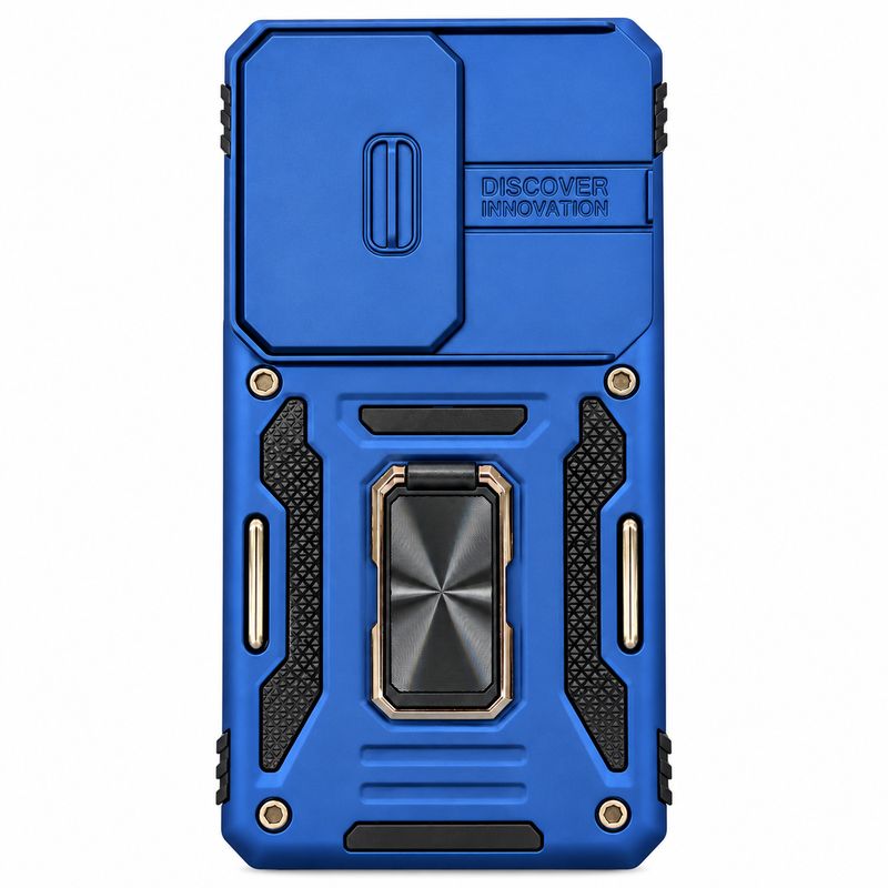 ARMOR HOLDER CASE WITH CAMERA PROTECTOR S26- Blue