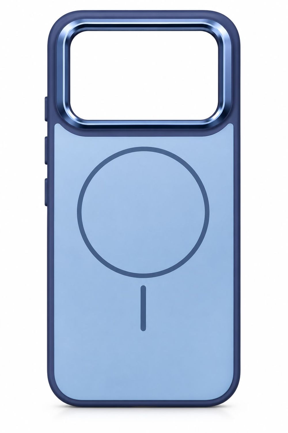 Dual Color Magsafe Case for 18 Pro Max/ 17 Pro Max- Blue