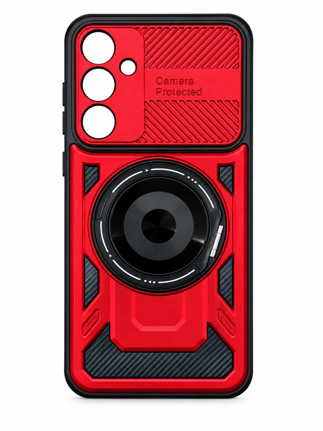 U Armor Ring Holder Case for S26 Plus - Red