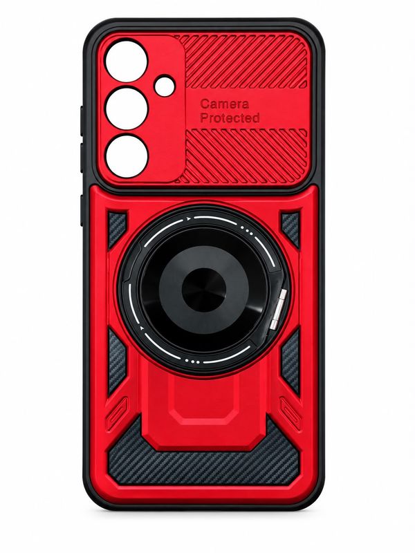 U Armor Ring Holder Case for S26 Plus - Red