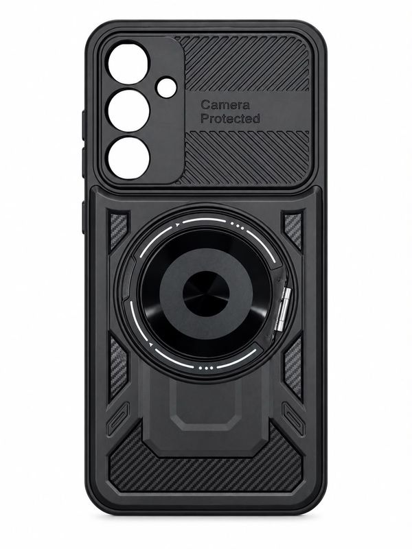 U Armor Ring Holder Case for S26 Plus - Black