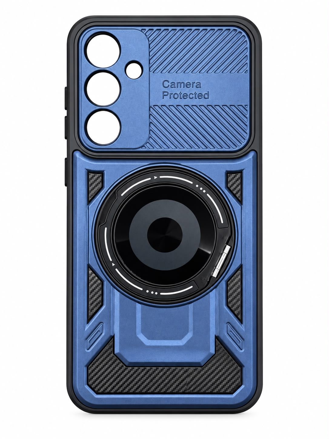 U Armor Ring Holder Case for S26 Plus - Blue