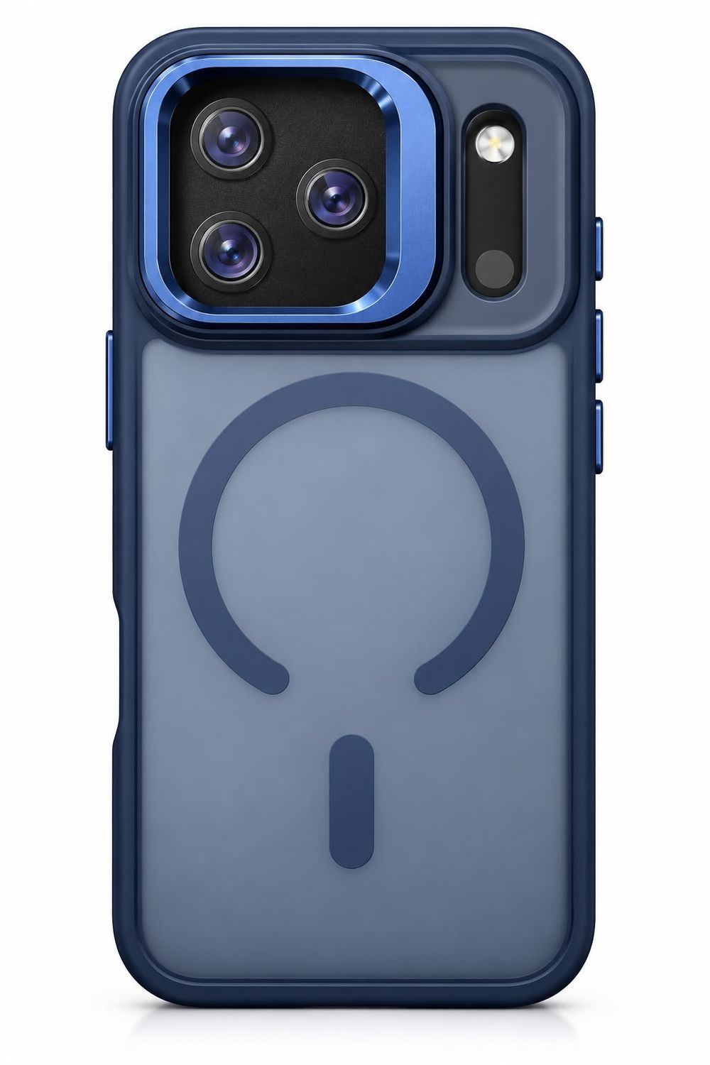 Aluminum Camera Holder Magsafe Case for Iphone 18 Pro/ 17 Pro- Blue