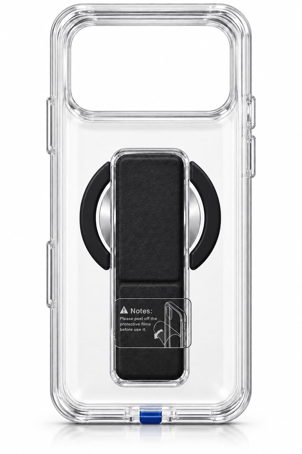 Wristband Magsafe Holder Case for Iphone 18 Pro/ 17 Pro-Black