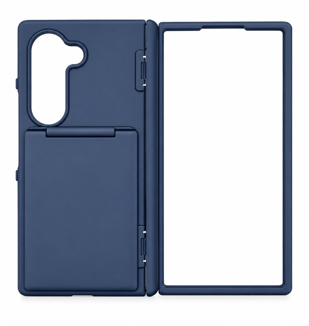 Card Holder and Hinge Intergraded case for Z Fold 6 - Blue