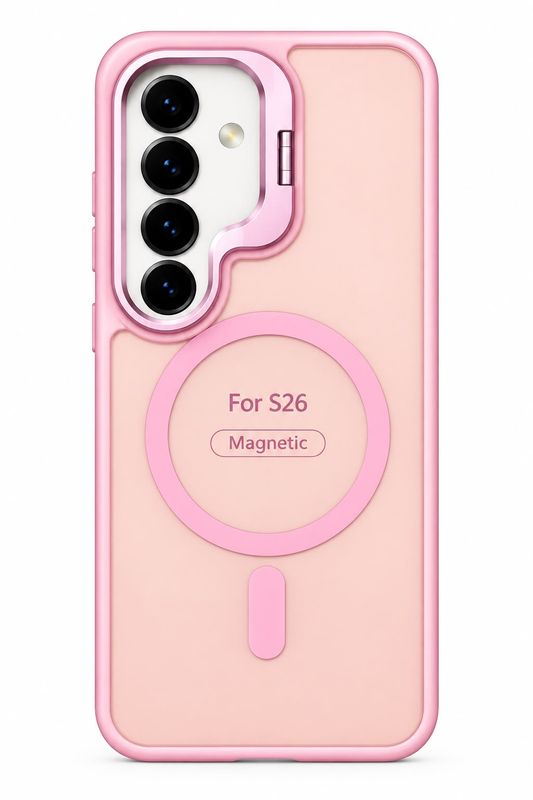 Camera Holder Magsafe Case for S26- Pink