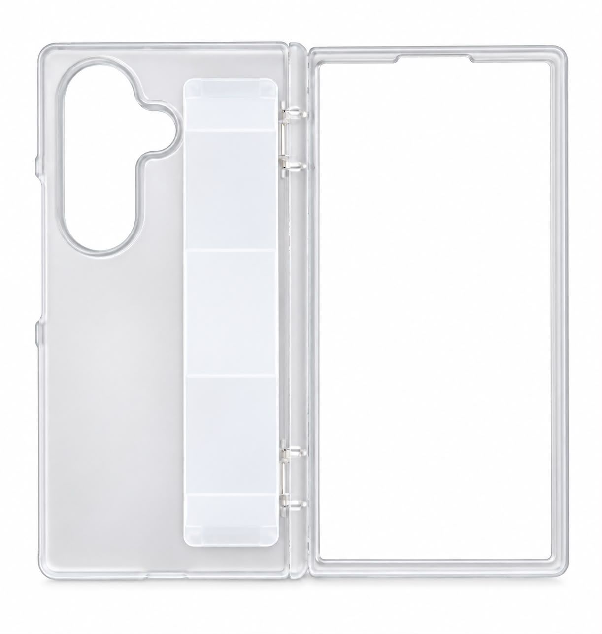 ZZWD PC + Silicone strap case for fold 7 - Clear