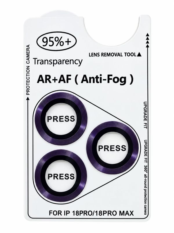 INDIVIDUAL COLOR CAMERA LENS IPHONE 18 PRO -DARK PURPLE