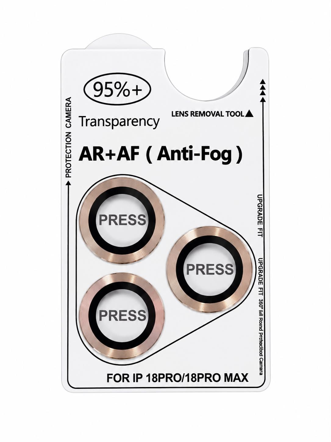 INDIVIDUAL COLOR CAMERA LENS IPHONE 18 PRO -BROWN
