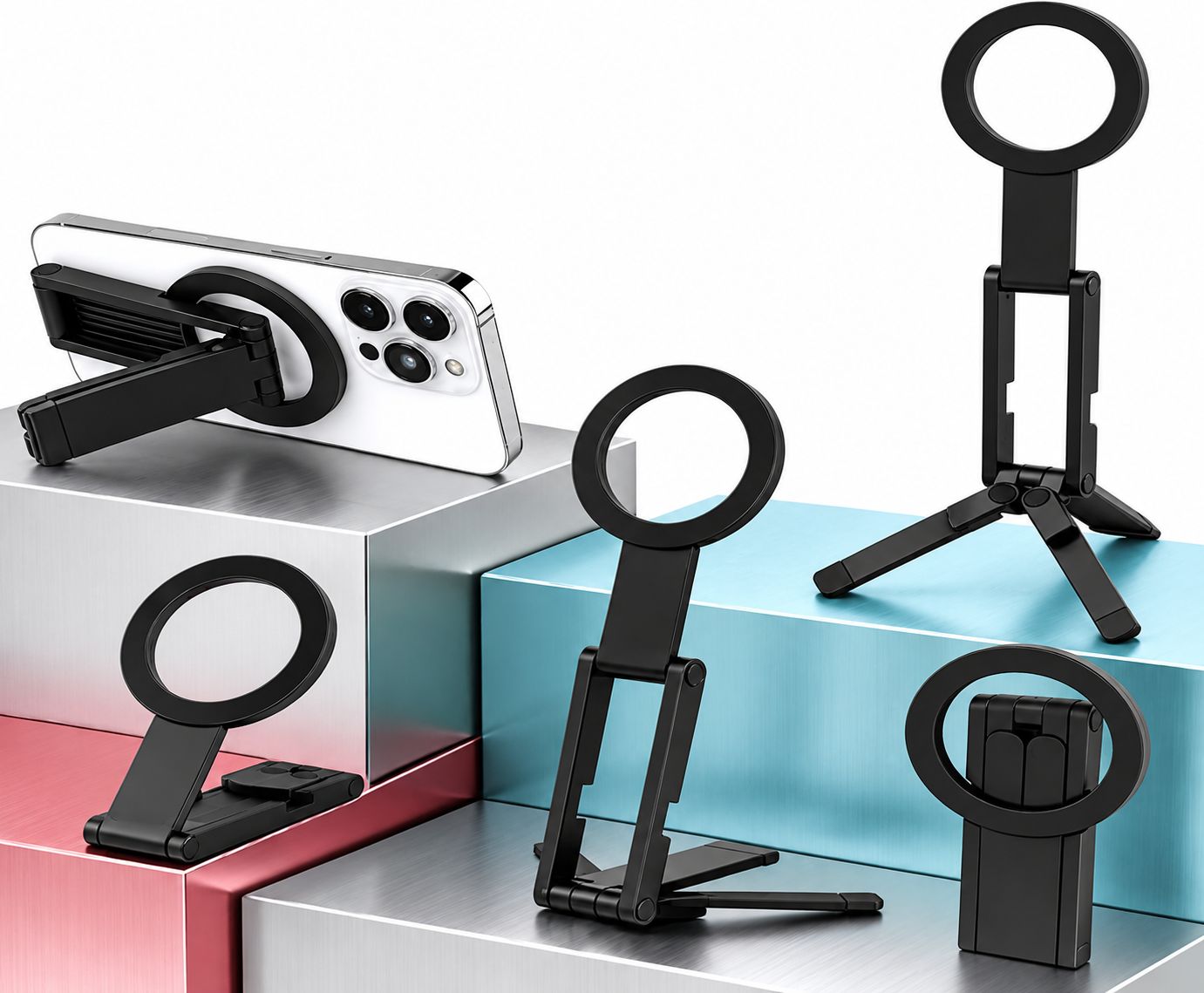 Magnetic foldable  holder -07