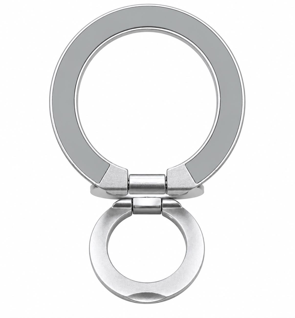 Double Ring Phone Holder - Silver