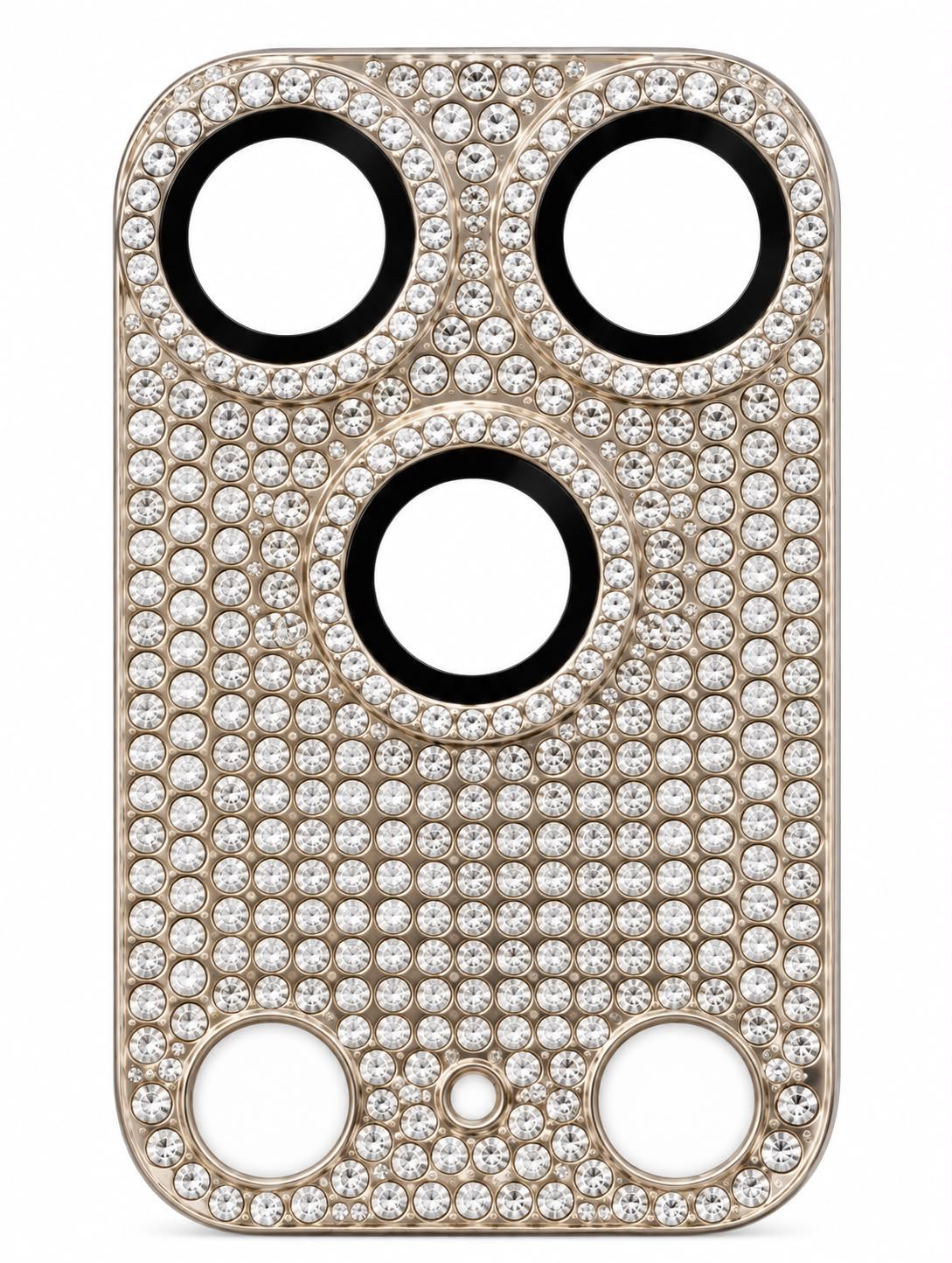 Safeplug Diamond Camera Lens Protector for 17 Pro Max- Silver