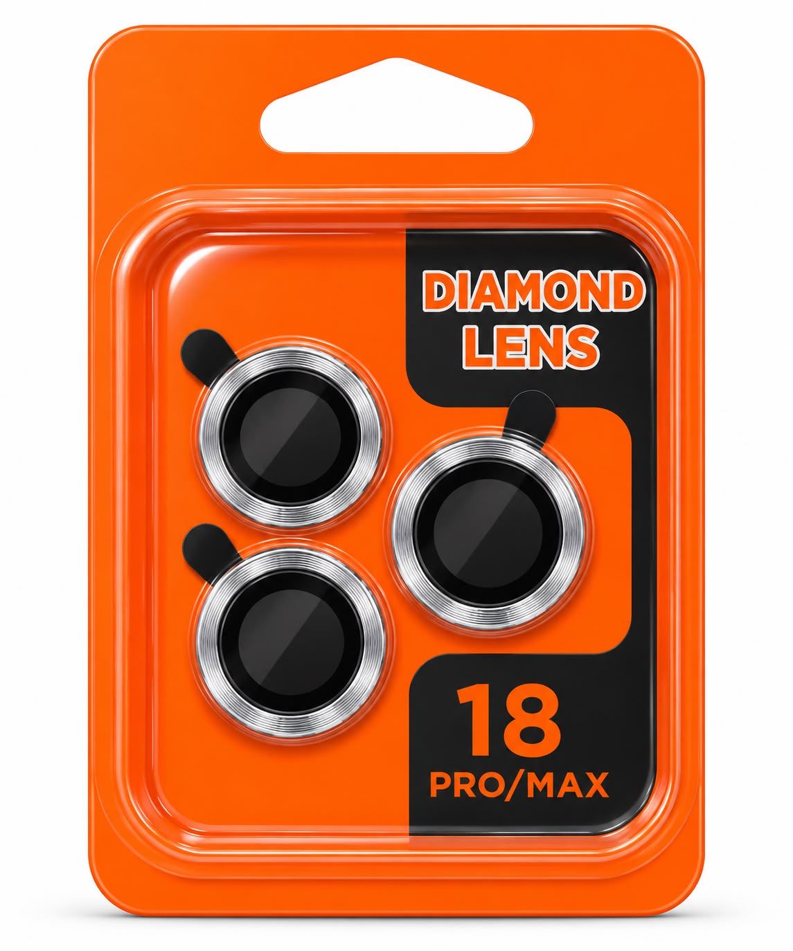 CD Camera Lens Protector for Iphone 18 Pro Max/ 18 Pro- Silver