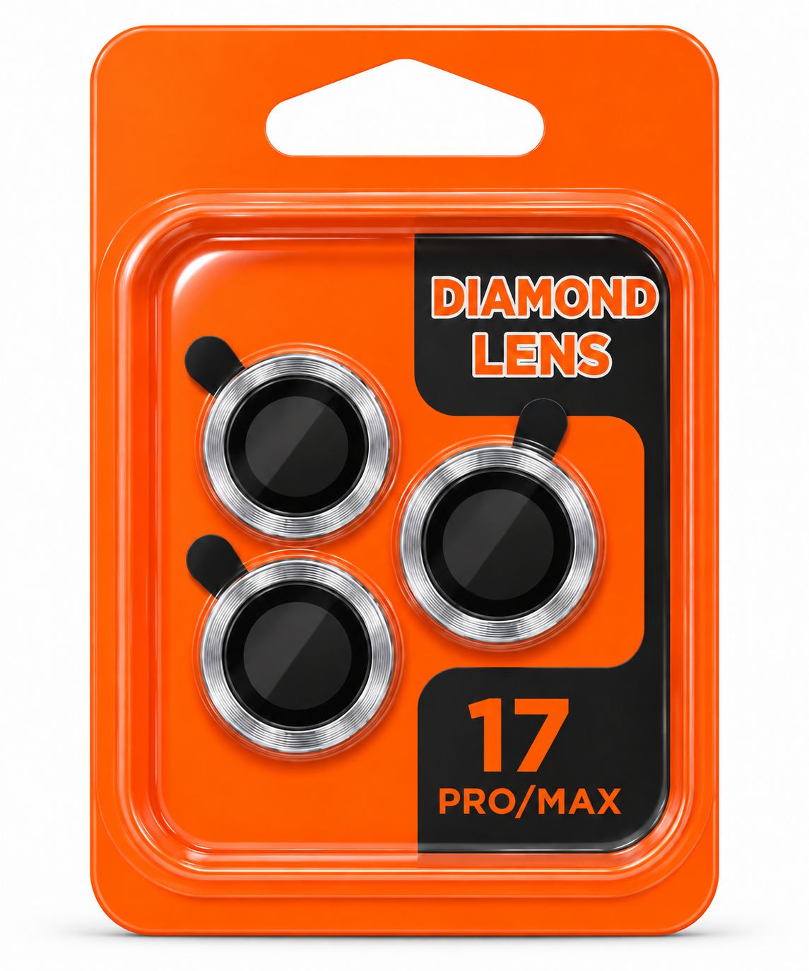 CD Camera Lens Protector for Iphone 17 Pro Max/ 17 Pro- Silver