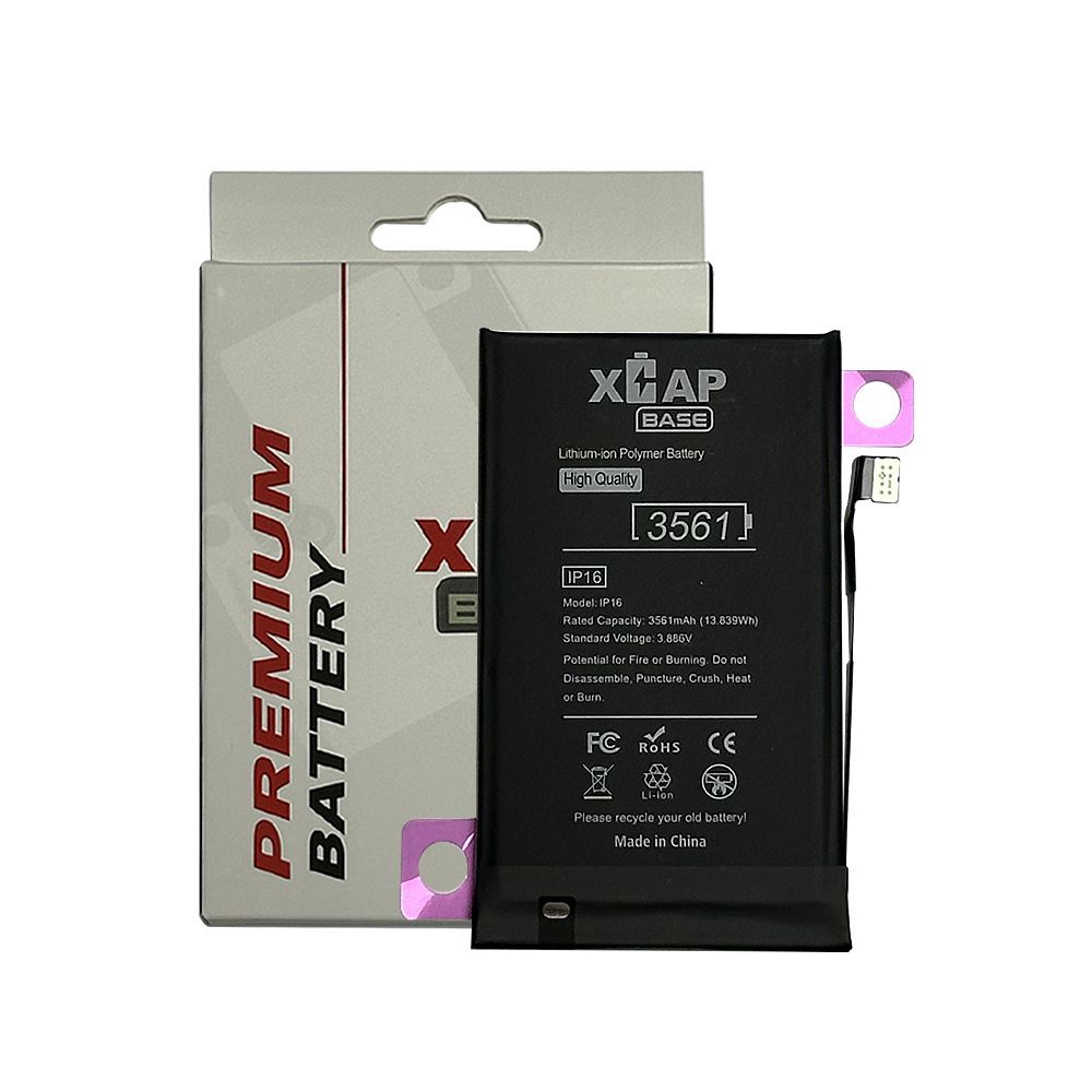 XCAP - Extended Capacity Battery for iPhone 15 (3600 mAh)