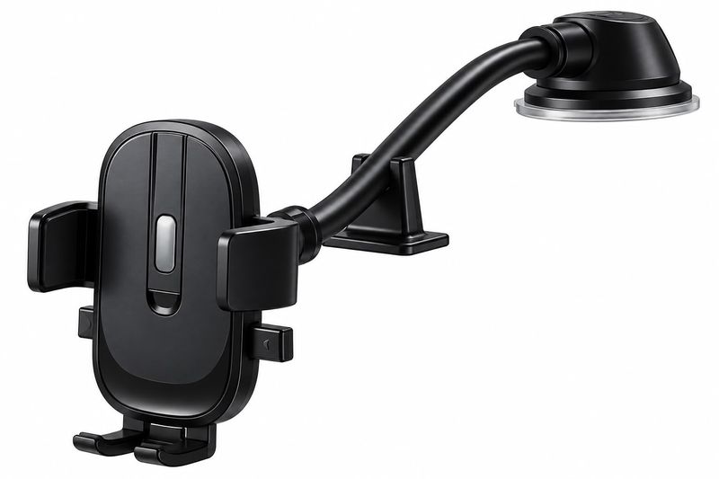 PNM Car Center Console Adjustable Phone Mount