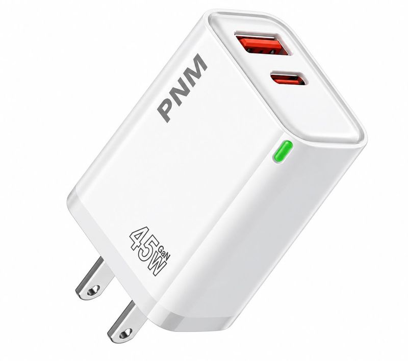 PNM PD45W GaN Dual Ports Smart Charger set- 45W