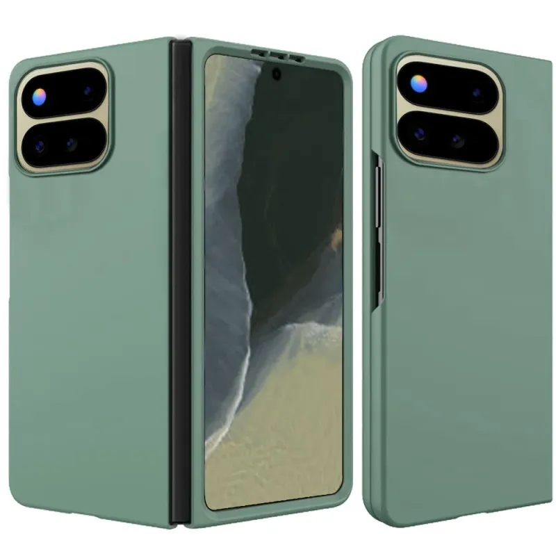 Fold Snap On Premium Matte Finish Case Cover For Google Pixel 11 Pro - Midnight Green