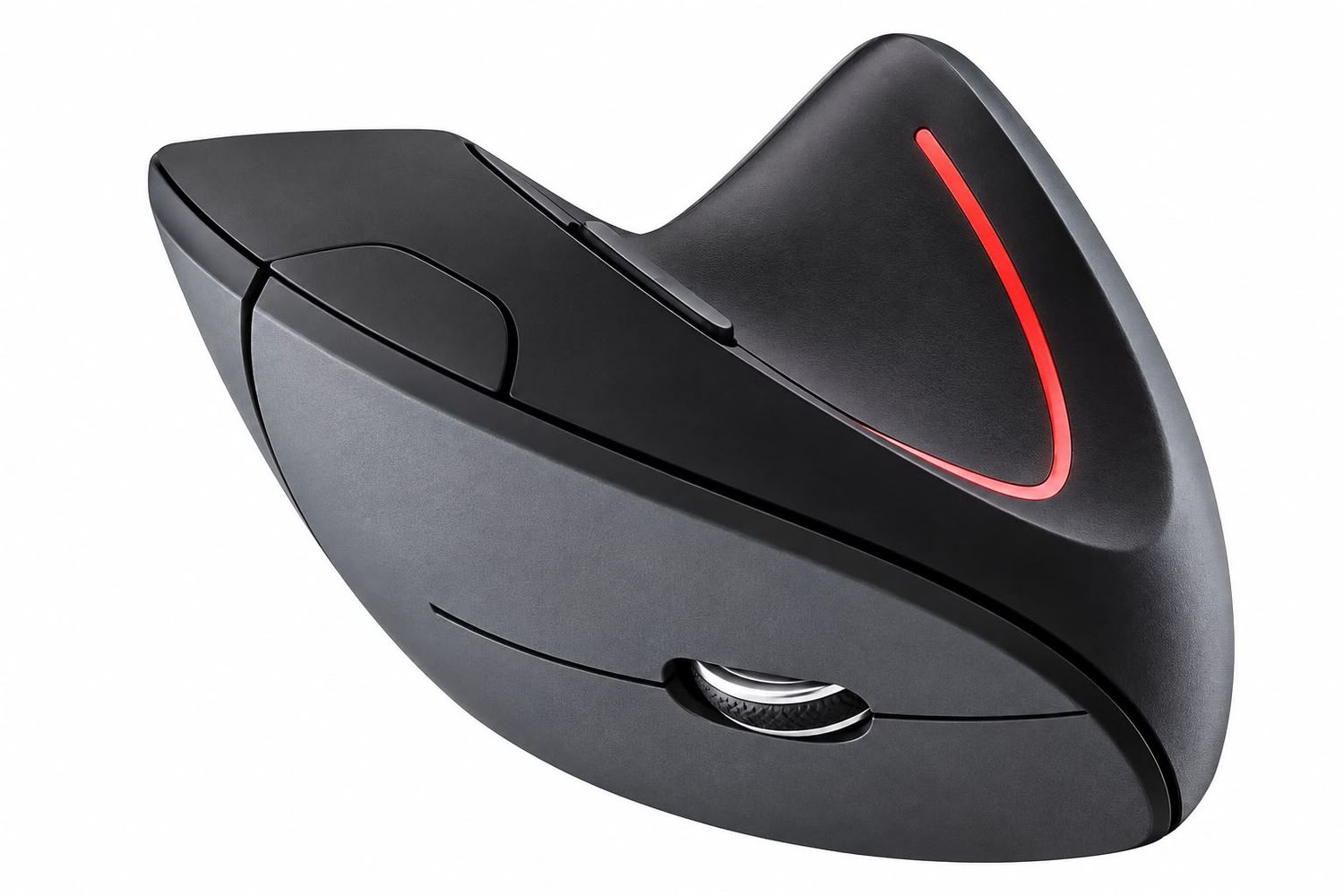 Wireless Ergonomic Mouse (Battery Powered) -Black