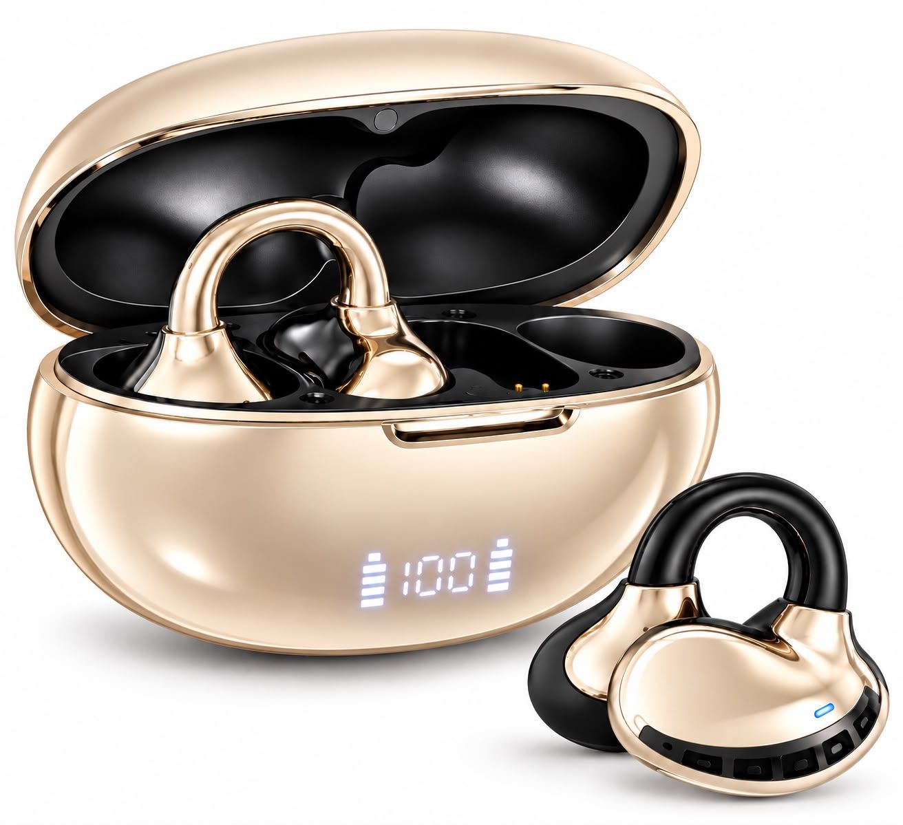 Q108 Wireless Earbuds- Golden