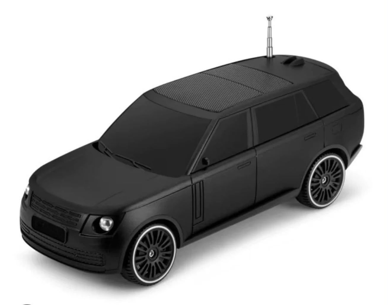 HF-F119 New Car Model with Solar Panel and Bluetooth Speaker-Black