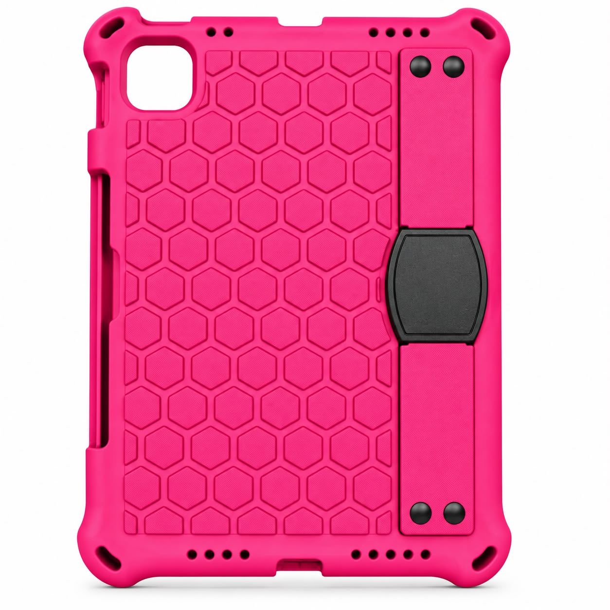 Honeycomb Flat Shell Case for Ipad 10.9th 10 Gen- Pink