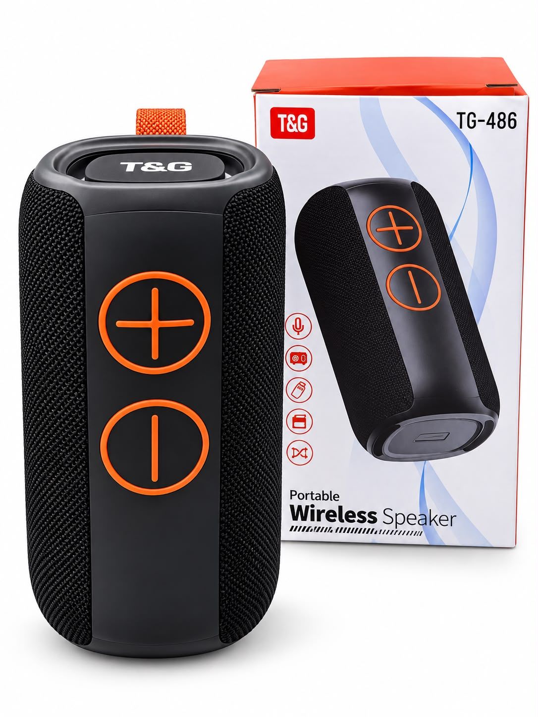 TG486 Bluetooth Speaker-Black