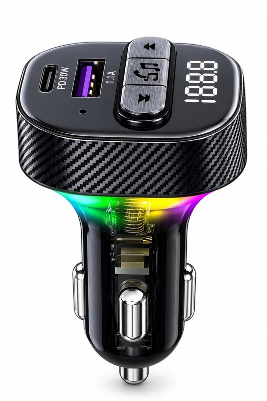 C50 FM Transmitter with Car USB Charger