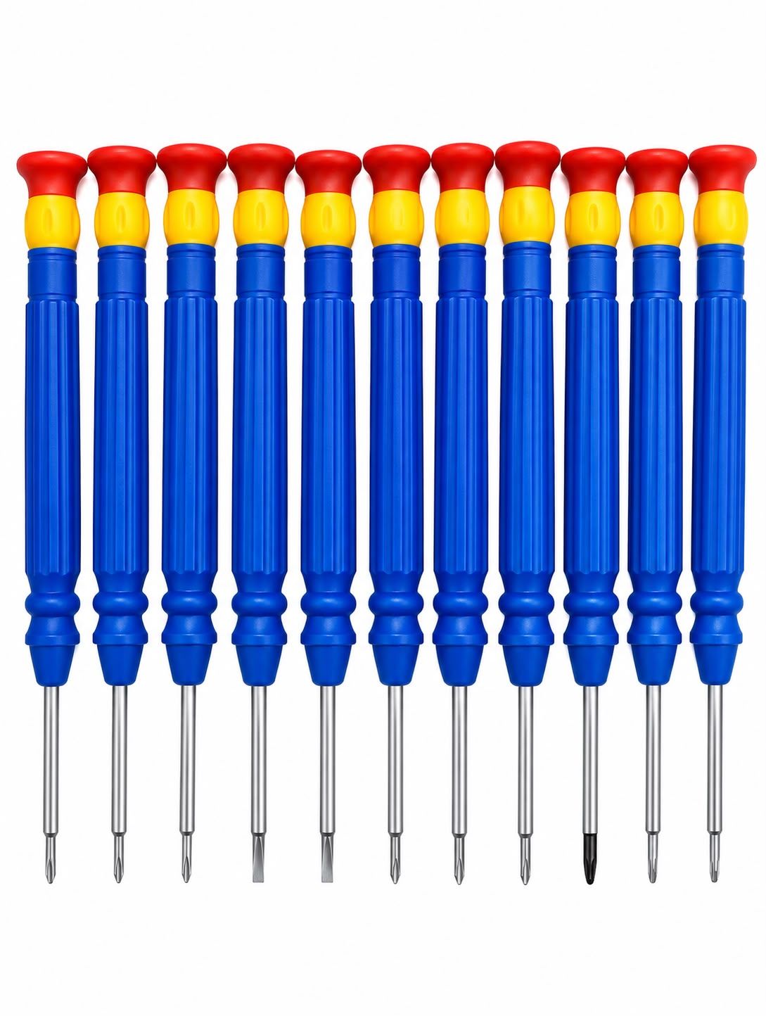 YAXUN Precision Screwdriver 11‑in‑1 Alloy Tool‑Steel Screwdriver Set