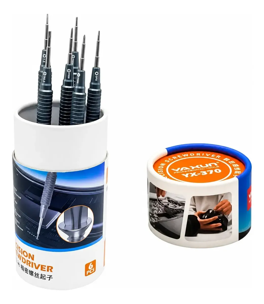 Extra‑Hard Precision Screwdriver 6‑Piece Set