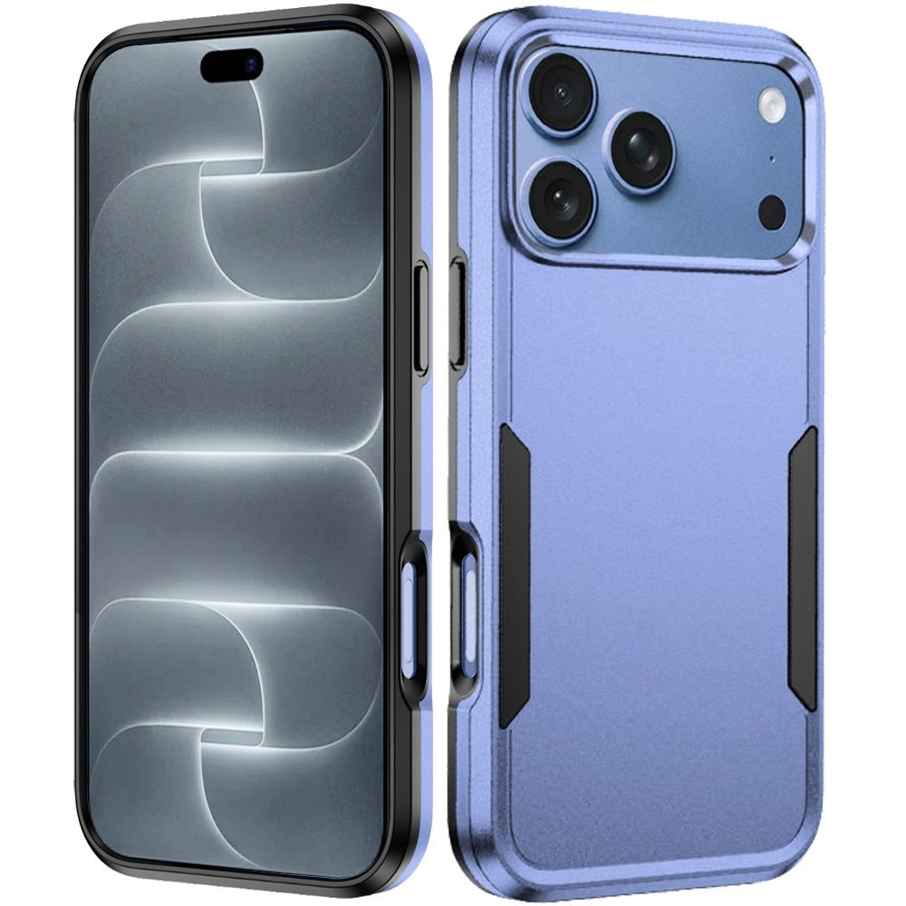 Tough Hybrid Case  iPhone 18 Pro Max - Light Blue