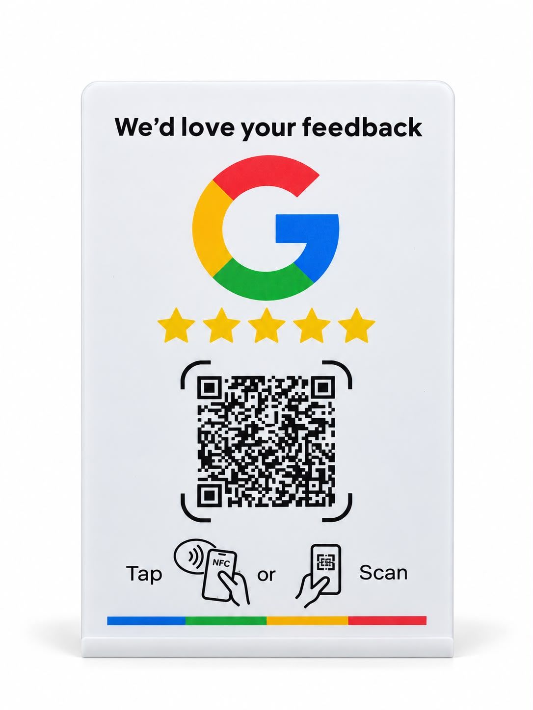 Google Review NFC Card (NTAG215)