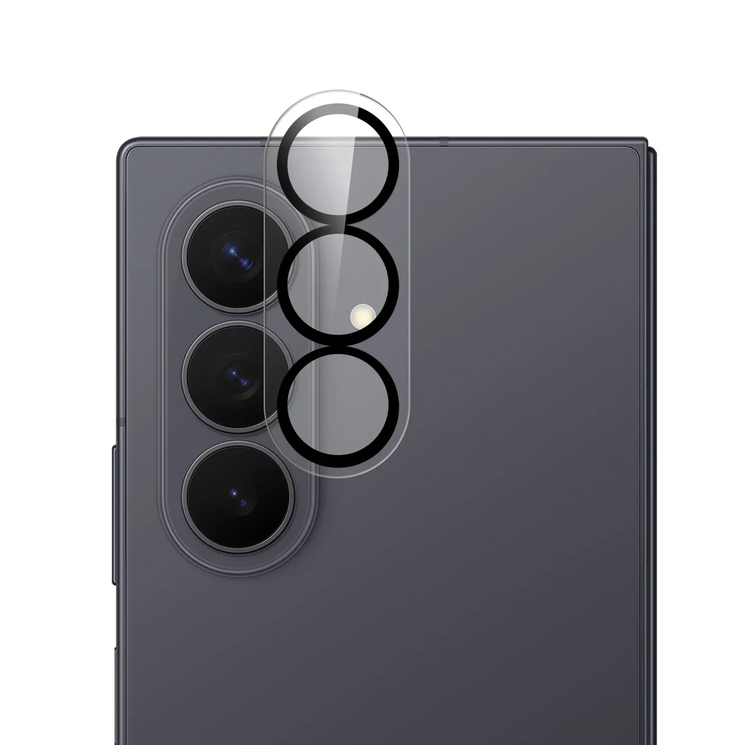 Camera Lens Black Edge Tempered(2.5D) For Samsung Z Fold 8 Ultra