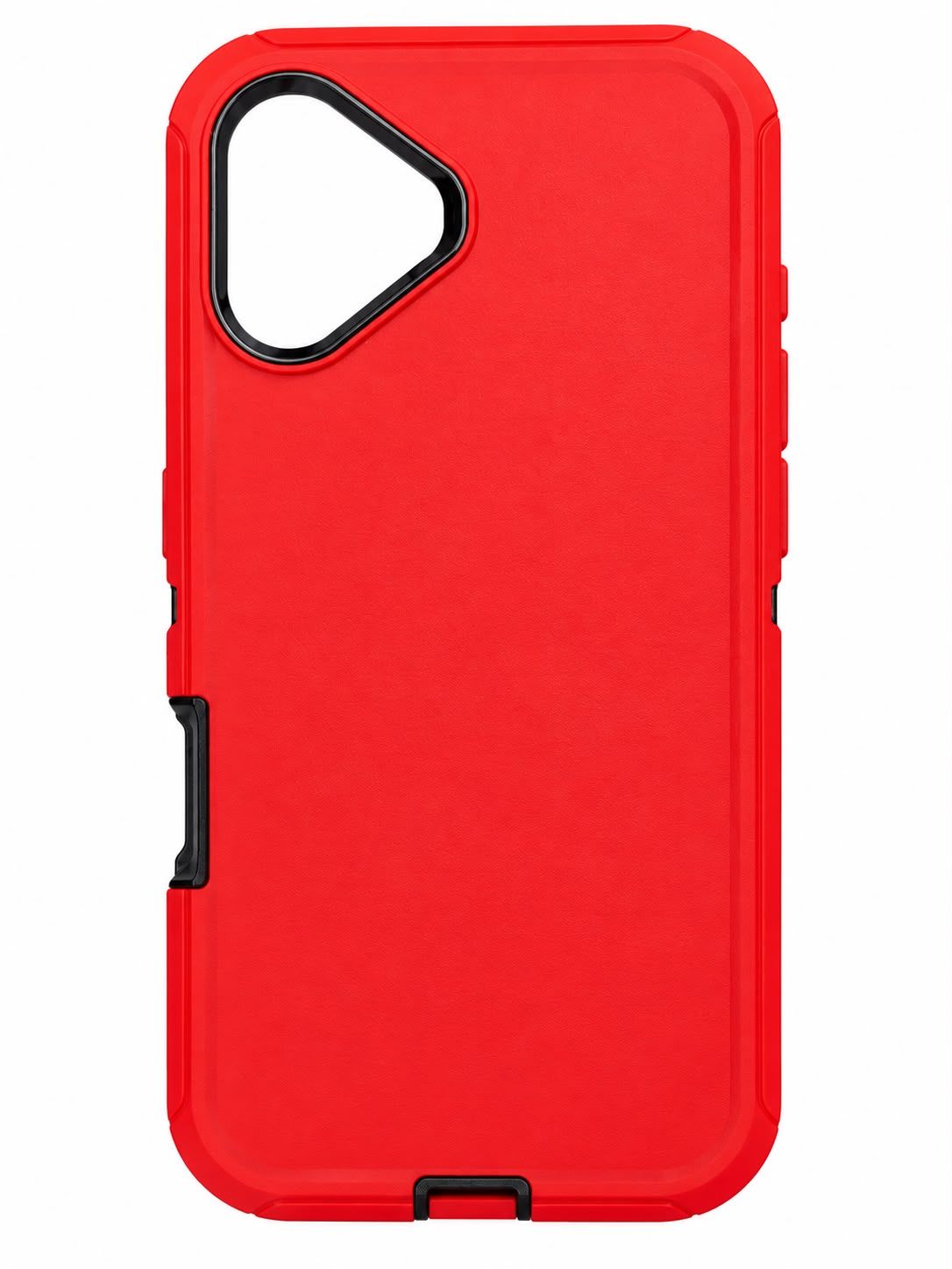 Yuval Heavy Duty Case Without Clip for Iphone 16 Plus- Red
