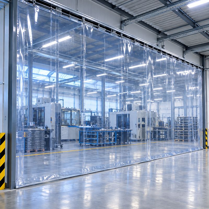 PVC-Vorhang nach Maß für Industrie