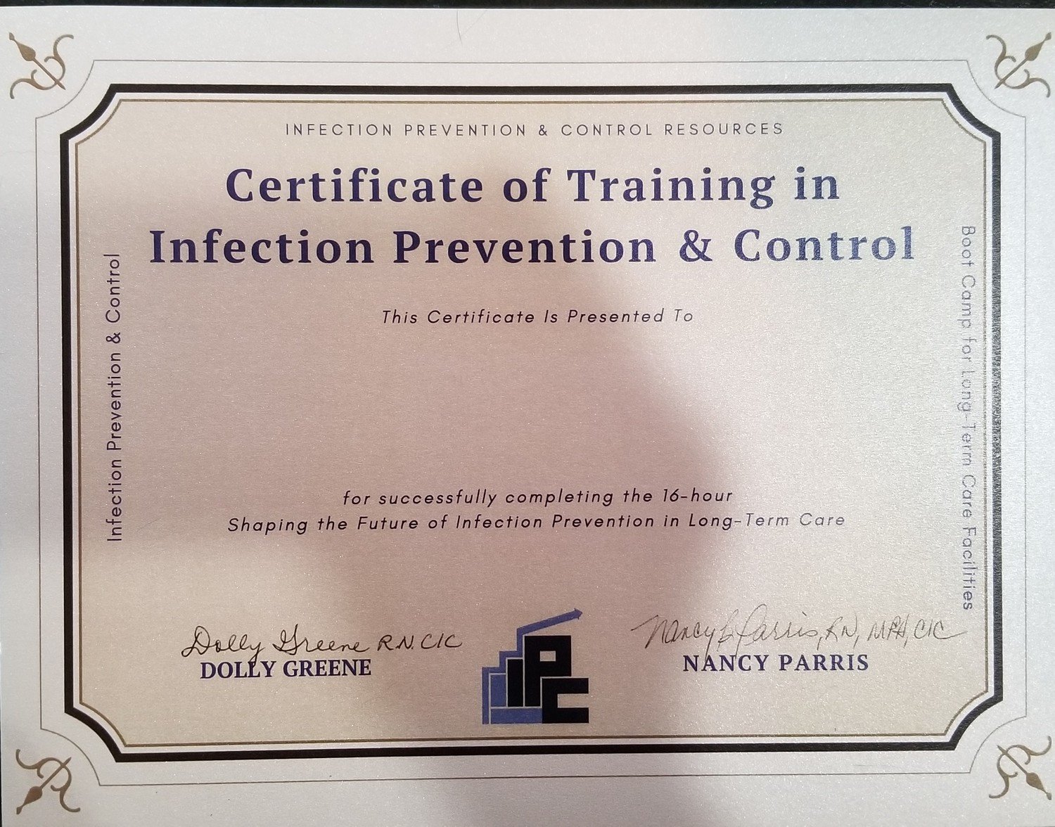Duplicate Certificate of Training - email