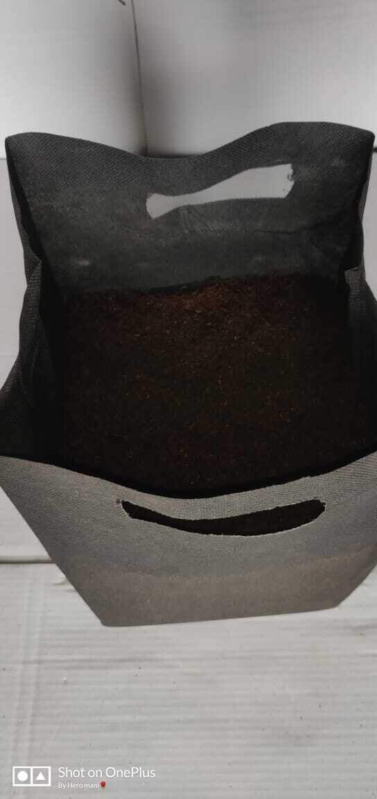 Grow Bag - Black Coco Grow Bag - 4" x 4" Cube, 0.5 gallon Box of 150