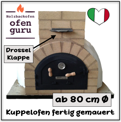 Holzbackofen Toskana I Größe wählbar