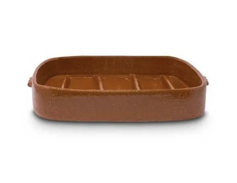 Pfanne mit Rippen