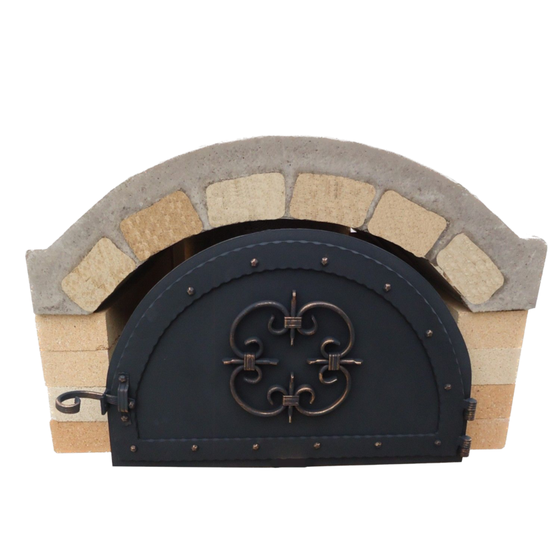 Stahlblechtür mit Rosette