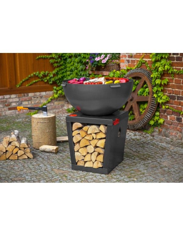 Barbecue mit Grill Platte