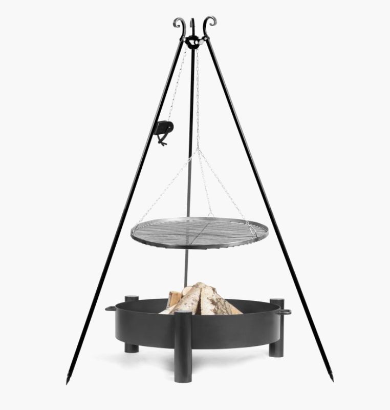 SET: Schwenkgrill + Feuerschale “HAITI” 80cm