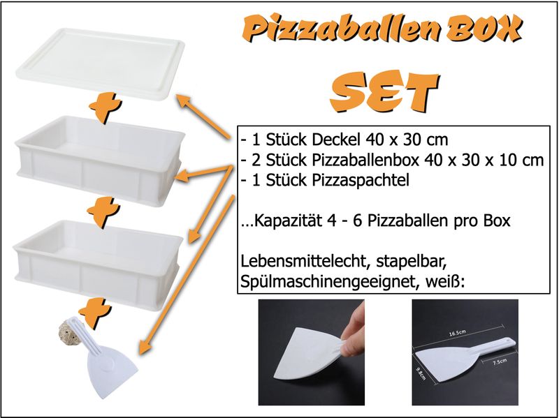Pizzaballenbox - SET